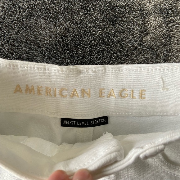 american eagle white denim skirt - Picture 4 of 5
